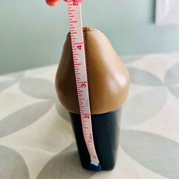 Rockport Women’s Heel Tan Camel Brown Square Toe, Size 6W, Never Worn - Picture 9 of 9